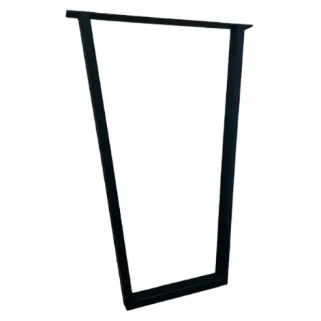 Подстолье для обеденного и письменного стола 71 см сталь цвет черный матовый