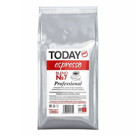 Кофе зерновой Today Blend 7, 1 кг
