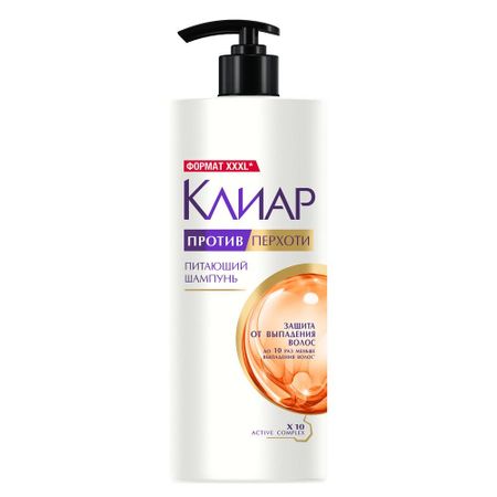 Шампунь Клиар против перхоти для жен защита от выпадения волос 1 л