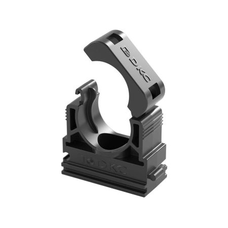 Фиксатор для труб 17 мм DKC с крышкой черный (20 шт.) (PASW17N) 20шт oe 91505 tm8 003 крышка заднего переднего бампера решетка крыла под крышкой фиксатор нажимного типа заклепка для honda acura