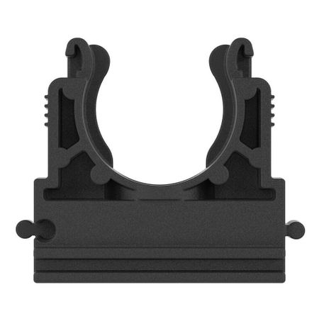 Крепеж-клипса для труб 17 мм DKC черная (20 шт.) (PAS17N)