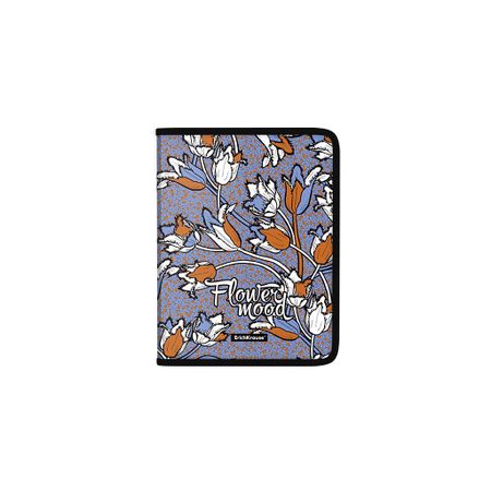 Папка для тетрадей на молнии Erich Krause Tulips, A5+