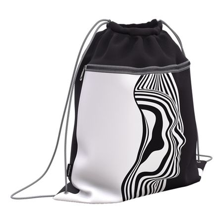 Мешок для обуви Erich Krause Side View с карманом на молнии 500х410 мм сертификат на мешок капусты ламинированный 5 0 spl000021 мастер