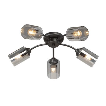 Люстра потолочная Vitaluce V2558-1/5PL, 5хE27 макс. 40 Вт