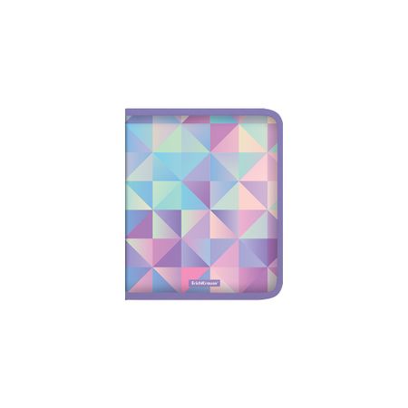 Папка для тетрадей на молнии Erich Krause Magic Rhombs, A5+