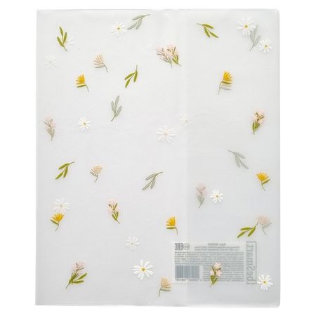 Обложка для тетрадей Be Smart April Цветы 150 мкм, 345х213 мм