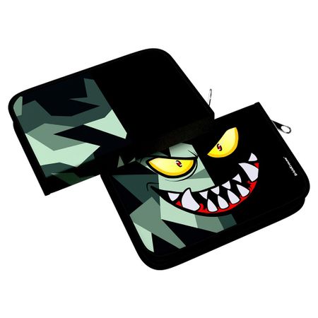 Пенал-книжка Erich Krause Monster Smile 110x205x25 мм книжка с маркером для мальчиков
