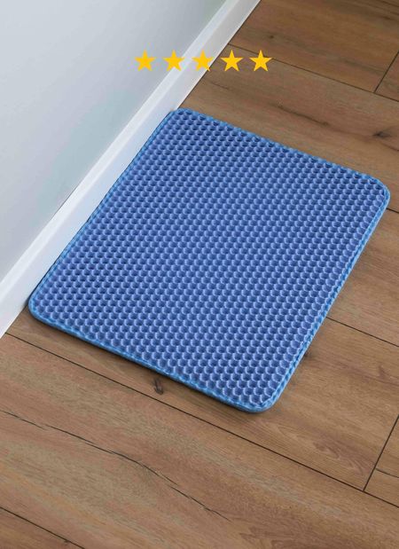 Для дома PETSHOP Коврик под миску или лоток, 40х50 см (серый)