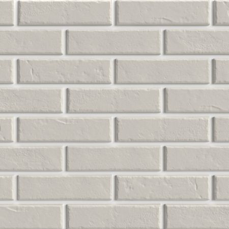 Клинкерная плитка для фасада BestPoint Classic Blanc (32 шт.=0,5 кв.м) белая 245х65х8,5 мм