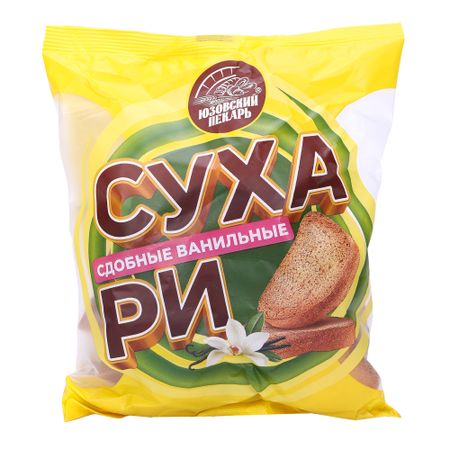 Сухари ванильные Юзовский пекарь 200 г