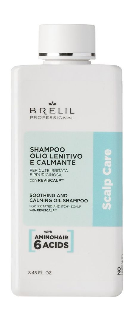 Brelil Scalp Care Treatment Soothing and Calming Oil Shampoo аланин эвалар табл 90