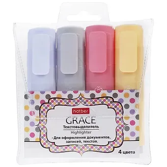 Текстовыделители 04цв 