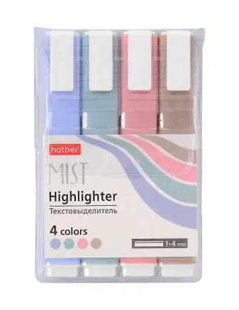 Текстовыделители 04цв 