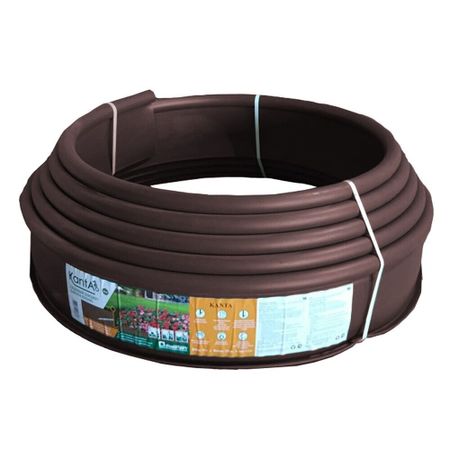 Бордюрная лента Standartpark 0,15х10 м пластиковая коричневая weetisa rgb led лента для декора 24в 10м ws2811