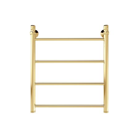 Полотенцесушитель водяной Indigo Line 600х500 мм лесенка золото прозрачные угловые фитинги sgoohan 16 50 мм