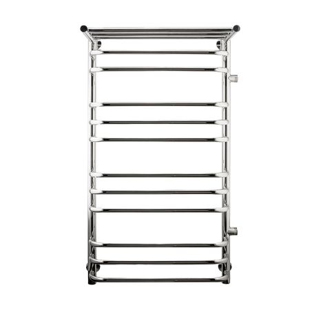 Полотенцесушитель водяной Indigo Brace 1000х500 мм лесенка с боковым подключением 600 мм справа с полкой хром mijia мини перезаряжаемый фонарик с боковым светом