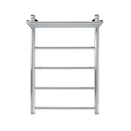 Полотенцесушитель водяной Indigo Line 700х500 мм лесенка с полкой хром