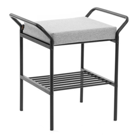 Пуф/стол TC Ergo/Эрго рогожка, серо-бежевый, 3M 16/2