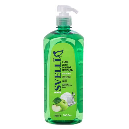 Гель для мытья посуды Svelli яблоко 1000 мл