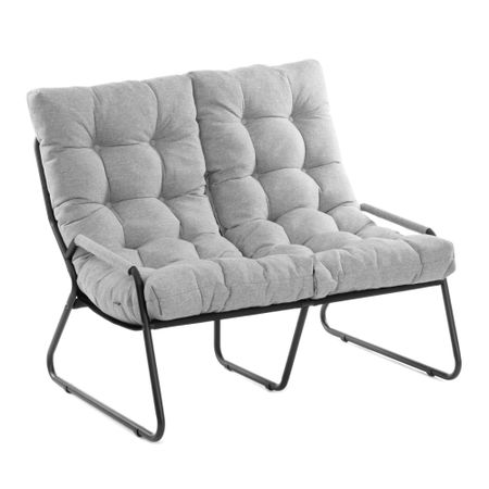 Диван TC Ergo/Эрго рогожка, серо-бежевый, 3M 16/2