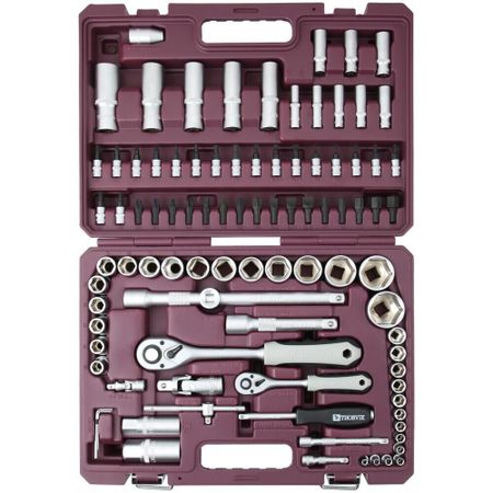 Набор инструментов универсальный Thorvik (TS094) (94 шт.) головка торцевая thorvik 1 2 14мм