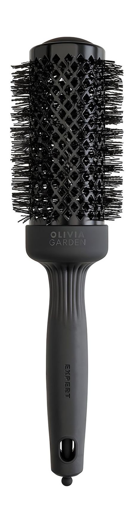 Olivia Garden Expert Blowout Shine Wavy Round Brush Black 45 паяльная станция с горячим воздухом 850 инструментов для паяльных станций saike yihua