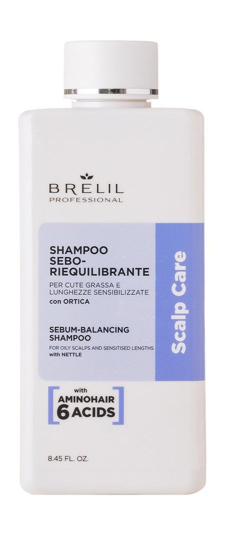 Brelil Scalp Care Treatment Sebum-Balancing Shampoo аланин эвалар табл 90