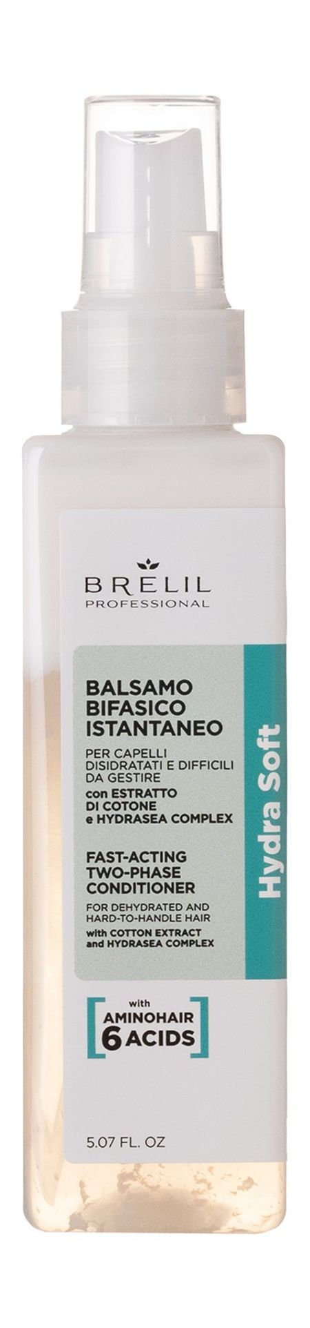 Brelil Hydra Soft Treatment Fast-Acting Two-Phase Conditioner глицин мелатонин эвалар табл подъязычные 3 мг 20