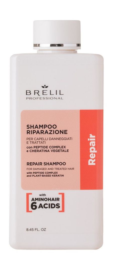Brelil Repair Treatment Shampoo глицин мелатонин эвалар табл подъязычные 3 мг 20