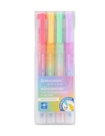 Текстовыделители 04цв 