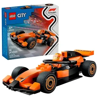 LEGO City: Пилот F1 на болиде McLaren, 86 деталей (60442)