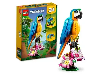 LEGO Creator 3in1: Экзотический попугай, 253 детали (31136)