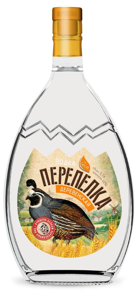 Водка Перепелка Деревенская Россия, 0,5 л евгений валерьевич гришковец водка как нечто большее