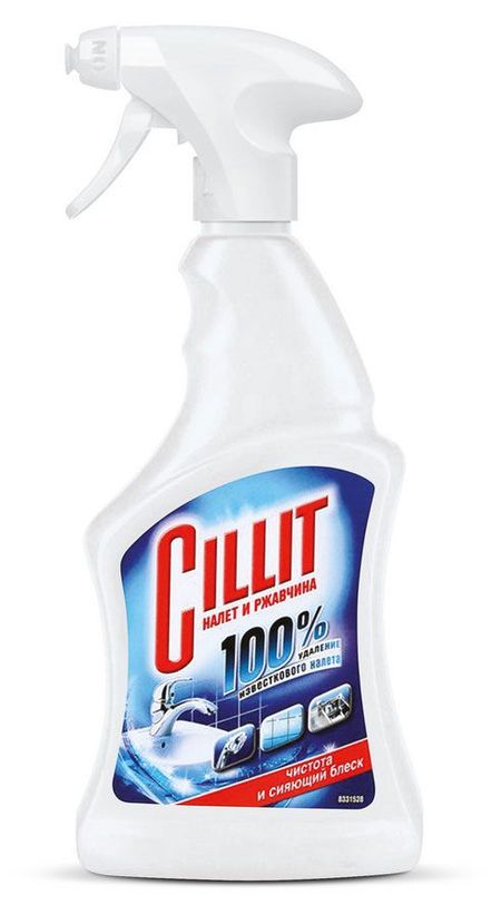 Средство для удаления известкового налета и ржавчины Cillit с курком, 450 мл