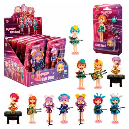 Игрушка куколка 1TOY K-pop Girls band Band, 1 шт в ассортименте