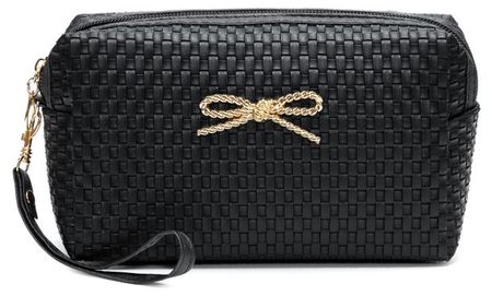 Косметичка Intervion с бантиком, 1 шт