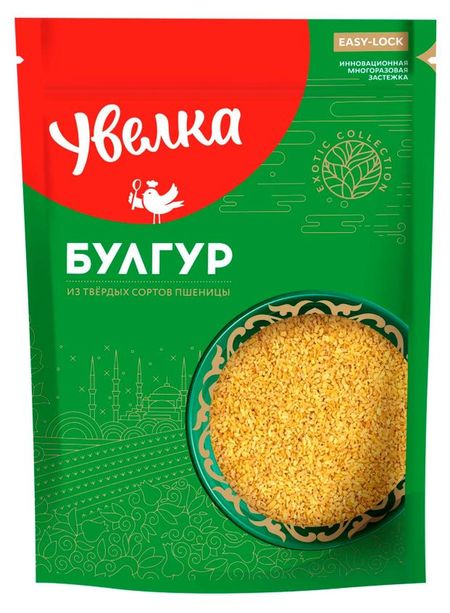 Крупа пшеничная Увелка булгур, 450 г