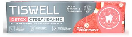 Зубная паста Tiswell отбеливающая вкус грейпфрут, 110 г геннадий моисеевич меламед идем к врачу