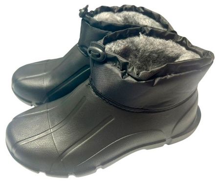 Полусапоги женские 4х4 утепленные черные, 1 пара