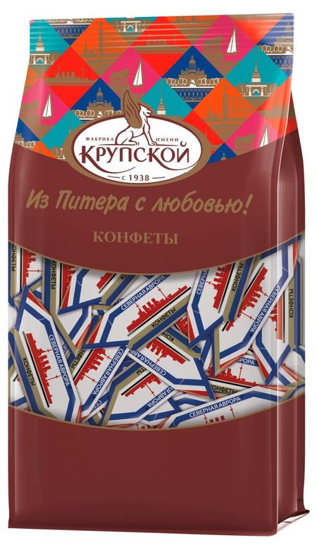 Конфеты Фабрика имени Крупской Северная Аврора, 200 г