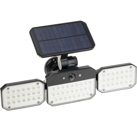 Светильник светодиодный садово-парковый настенный Düwi Solar черный 6500К 14 Вт IP54 (25028 9) мини портативный led фонарик xhp50 3 режима usb зарядка