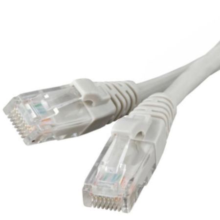 Патч-корд компьютерный Ripo RJ45 CAT5е (1 м) серый (003-300010)