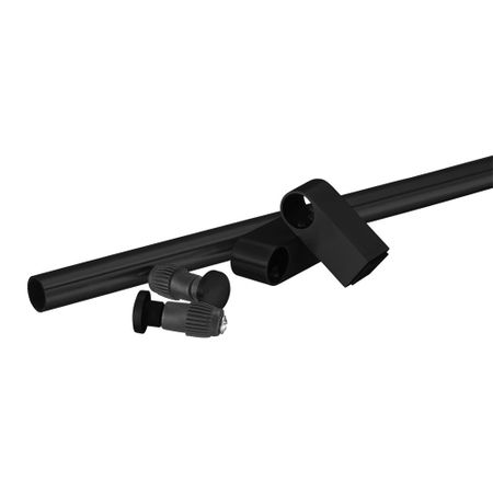 Рейлинг с креплением Модерн d16х600 мм черный матовый (SET-600 BL) труба рейлинг 16мм 3000мм