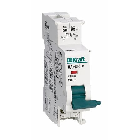 Расцепитель Dekraft НД-101 независимый 48 В тип AC/DC для автоматического выключателя ВА-101 (18103DEK)