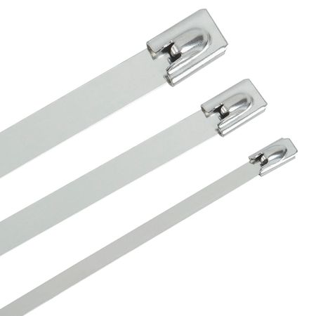 Стяжка кабельная IEK 200х4,6 мм нержавеющая сталь (100 шт.) (UHS10-D046-200-100)