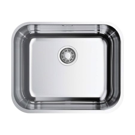 Мойка для кухни Omoikiri Omi 54,5х44,5х18 см врезная с сифоном сталь (4993499)