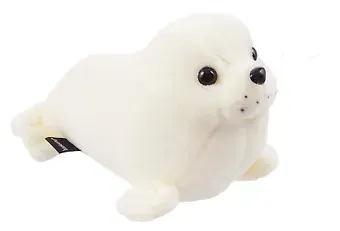 Мягкая игрушка Морской котик белый (30см) (14-0670-202505-T14)
