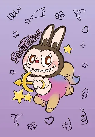 The Monsters. Астрологический блокнот Стрелец (Лабубу)