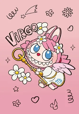 The Monsters. Астрологический блокнот Дева (Лабубу)