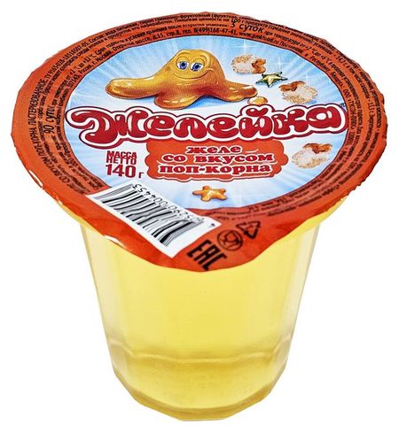 Желе Желейка со вкусом поп-корн, 140 г